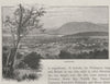 Newtown. Tasmania. Australia 1890 old antique vintage print picture