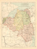 CO. LONDONDERRY. Antique county map. Ulster. Northern Ireland. BARTHOLOMEW c1902