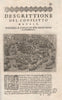 Descrittione del conflitto navale…Curzolari PORCACCHI Battle of Lepanto 1620 map