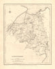 COUNTY LONDONDERRY antique map for LEWIS by CREIGHTON & DOWER - Ulster 1846