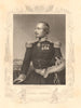 CRIMEAN WAR. Marshal François Marcellin Certain de Canrobert 1860 old print