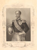 CRIMEAN WAR. Tsar Nicholas I. Emperor of Russia Ob. 1855 1860 old print