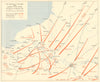Overlord Normandy Crossing Seine Advance to Somme 21 Aug-1 Sept 1944 1962 map