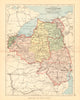 CO. LONDONDERRY. Antique county map. Ulster. Northern Ireland. BARTHOLOMEW 1886