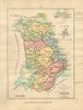 County of Antrim, Ulster. Antique copperplate map by Scalé / Sayer 1788
