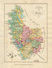 County of Cork, Munster. Antique copperplate map by Scalé / Sayer 1788 old