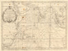 'Carte de l’Ocean Oriental ou Mer des Indes' Indian Ocean BELLIN/SCHLEY 1747 map