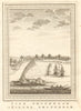 'Isle Amsterdam'. Abel Tasman at Tongatapu, Tonga 1643. Pirogues. SCHLEY 1758