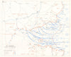 Battle of the Bulge. Ardennes 24 December 1944 German counter-offensive 1968 map