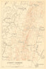 Letwedet-Maungdaw 1943. Japanese conquest of Burma. World War 2 1961 old map