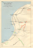 Benghazi-El Agheila area. 18 Nov 1942. Libya North Africa World War 2 1966 map