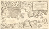 'Plan du port et de la ville de Nangasaki'. Nagasaki, Japan. BELLIN 1752 map
