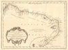 'Carte du Brésil Prem. Partie…' Northern Brazil Amazon-Salvador. BELLIN 1757 map
