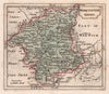 Antique county map of Worcestershire by Francis Grose / John Seller 1783