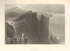 Fair Head, County Antrim. Northern Ireland. Ulster. Benmore 1843 old print