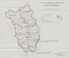 County Kilkenny Parliamentary. Ireland. BOUNDARY COMMISSION. Whitlock 1917 map