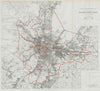 Belfast Parliamentary Borough. Woodvale Duncairn BOUNDARY COMMISSION 1917 map