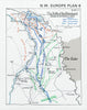 The Battle of the Rhineland, 8th February-8th March 1945. World War Two 1994 map