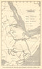 Capture of Italian East Africa January-April 1941. World War 2 Ethiopia 1953 map