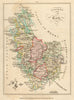 County of Cork, Munster. Antique copperplate map by Scalé / Sayer 1776 old