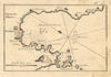 Especia. Plan of the Gulf of La Spezia. Italy. ROUX 1804 old antique map chart