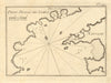 Petit Bogas de Samos. Mycale Strait Dilek Peninsula. Greece/Turkey ROUX 1804 map