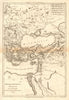 Imperii Romani Distracta pars Orientalis. Roman Empire, eastern. BONNE 1787 map