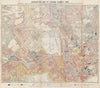 Descriptive map of London Poverty. BOOTH. NW - West End Marylebone Mayfair 1889