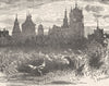 FRANCE. View of Sélestat 1903 old antique vintage print picture