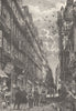 GERMANY. Frankfurt-on--Main. Jews St 1903 old antique vintage print picture