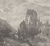 GERMANY. The Castle of Eltz 1903 old antique vintage print picture