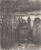 GERMANY. Apostelkirche, or Church of Holy Apostles 1903 old antique print