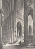 GERMANY. Cologne Cathedral 1903 old antique vintage print picture