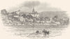NORWAY. The Akershus. SMALL 1890 old antique vintage print picture