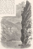 NORWAY. The Geiranger Fjord 1890 old antique vintage print picture