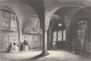 GERMANY. Wartburg Chapel c1856 old antique vintage print picture