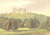BELVOIR CASTLE, Leicestershire, Grantham, Lincolnshire (Duke of Rutland) 1890