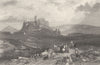 GREECE. The Acropolis, Athens ; Finden 1833 old antique vintage print picture