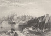 Bridlington Quay. Yorkshire. FINDEN 1842 old antique vintage print picture