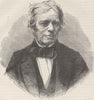 SCIENTISTS. Professor Faraday. London c1880 old antique vintage print picture