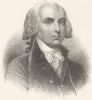 POLITICS. James Madison c1880 old antique vintage print picture