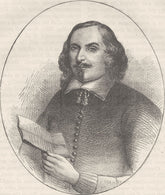 CLERGY. Edward Winslow c1880 old antique vintage print picture