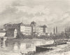 MEUSE. Commercy 1882 old antique vintage print picture