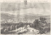 VAR. Draguignan 1884 old antique vintage print picture