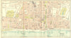 SUSSEX. Brighton Town Plan 1924 old antique vintage map chart