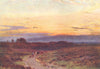 SURREY. A Summer's Eve, Milford Common 1912 old antique vintage print picture