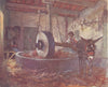 TUSCANY TOSCANA. Tuscan Olive Oil Press. Italy 1905 old antique print picture