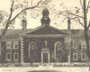 LONDON. Geffrye Museum, Kingsland Road, E2. By Phyllis Dimond 1946 old print