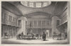 DEVON. Plymouth Public Library 1829 old antique vintage print picture