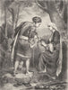 LEBANON. Maronite Man & Woman 1871 old antique vintage print picture